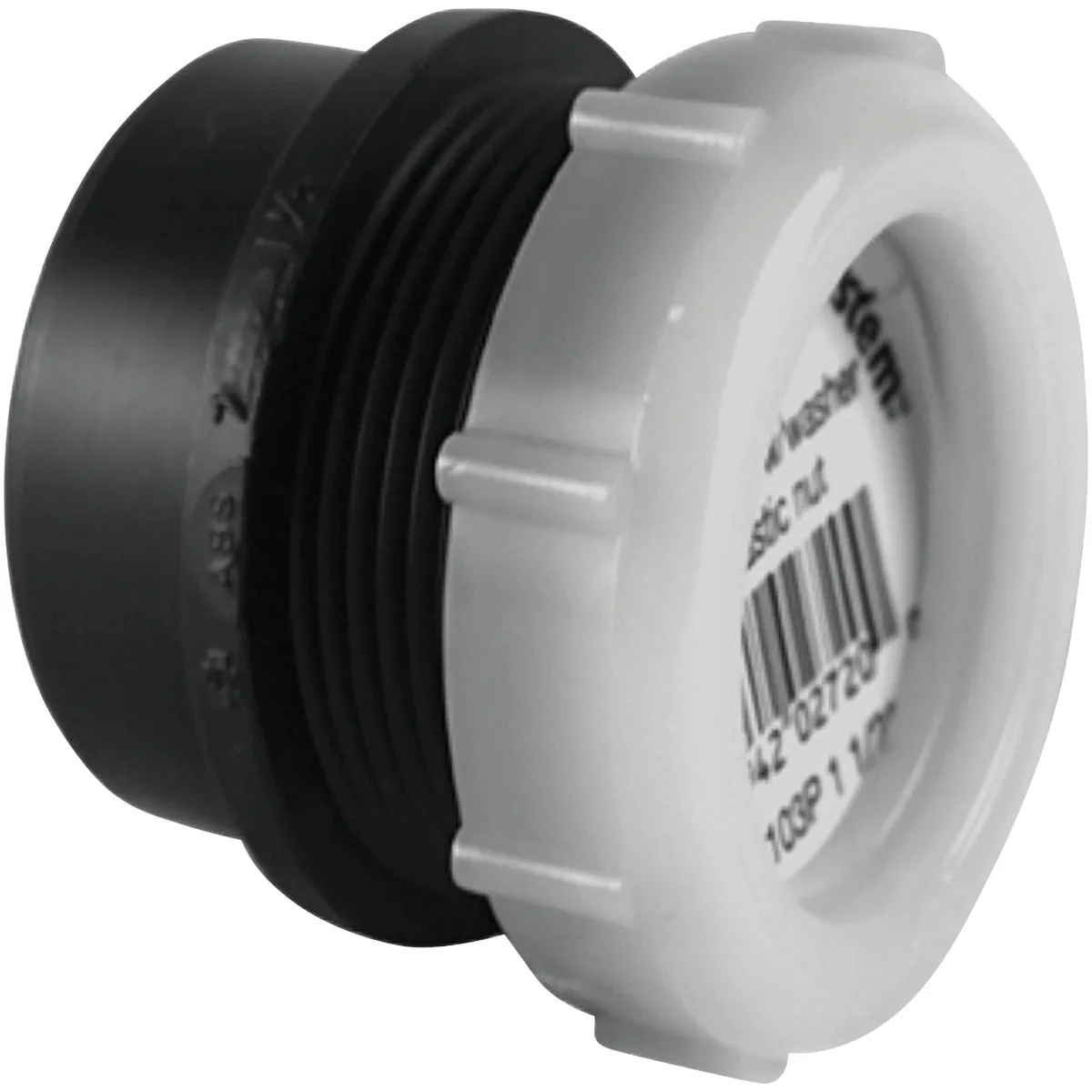 Casual Charlotte Pipe 1-1 2 In. x 1-1 2 In. SPG x Tubular Black ABS Waste Adapter Superior