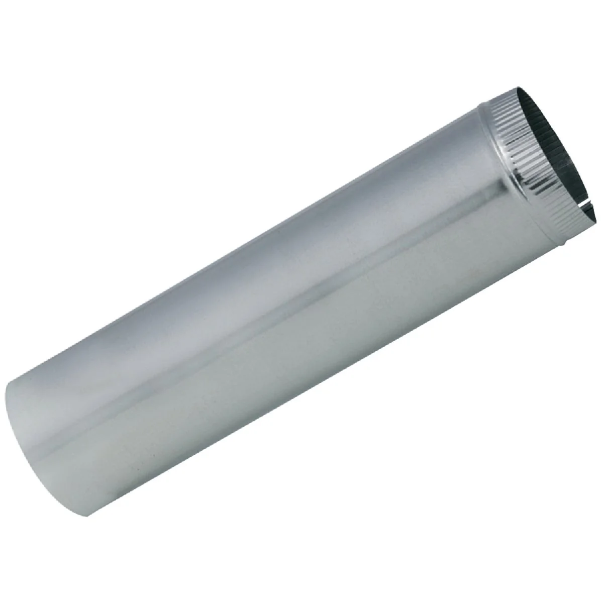 Clean Imperial 24 Ga. 10 In. x 24 In. Galvanized Furnace Pipe Reliable