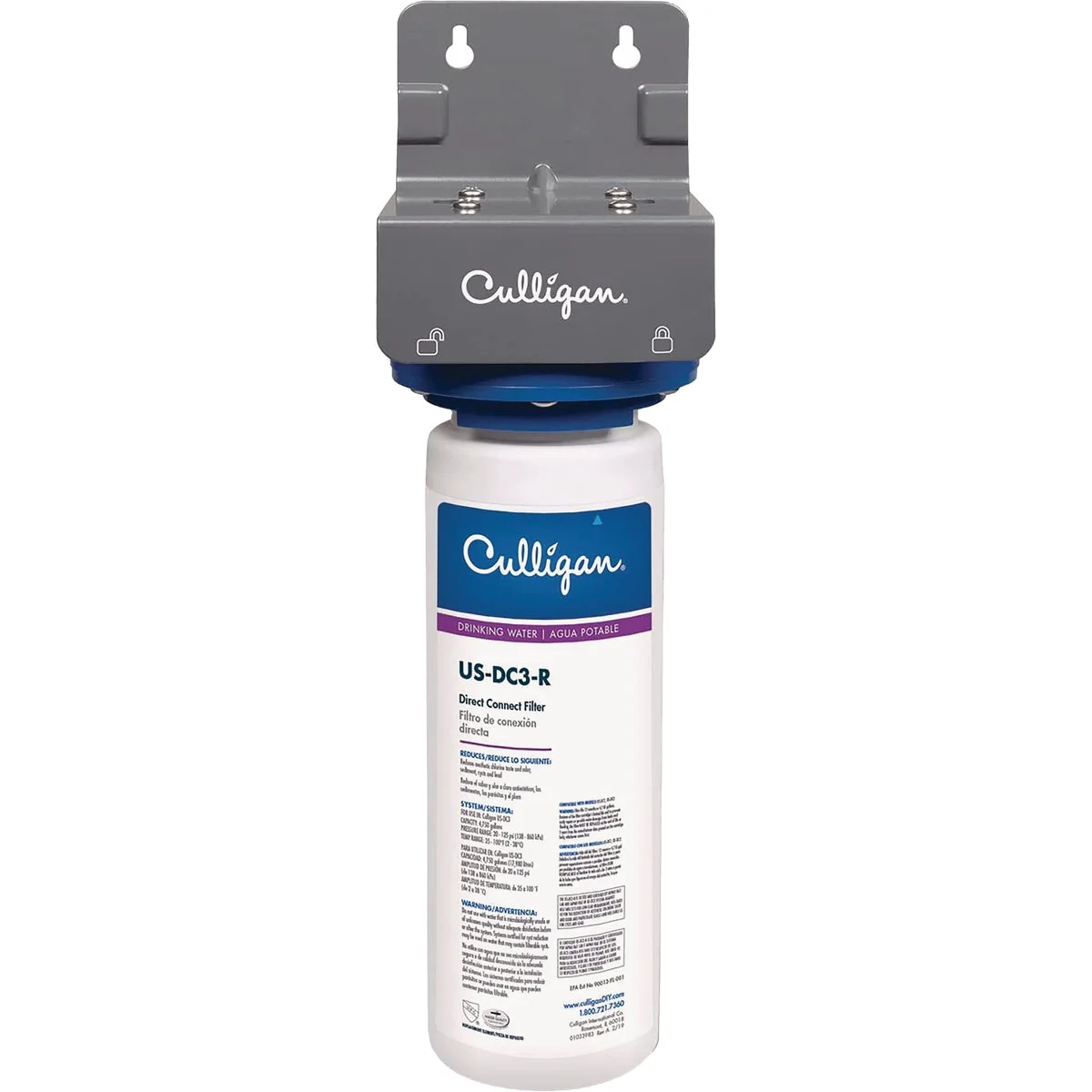 Innovative Culligan US-DC-3 Direct Connect Under-Sink Water Filter Relaxed
