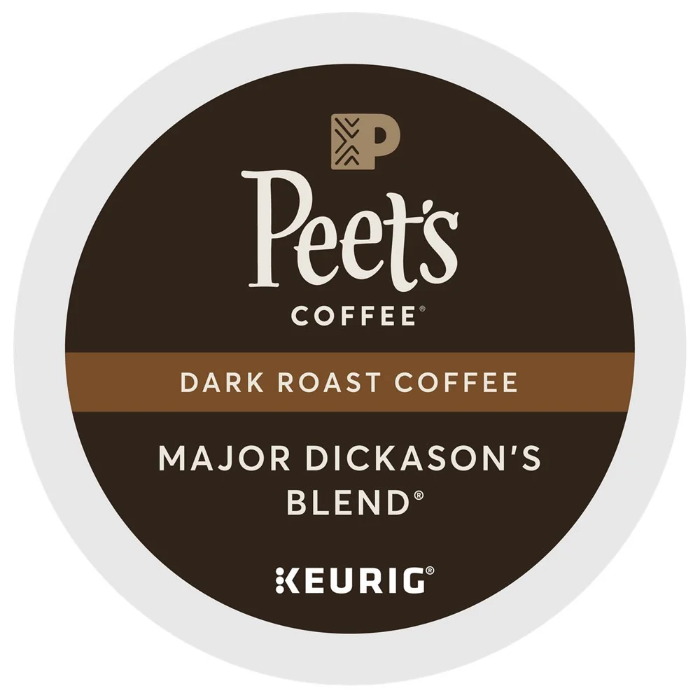 Verified Peet’s Coffee Major Dickason Blend Single Cup Coffee for Keurig K-Cup Brewers 40 count Convenient