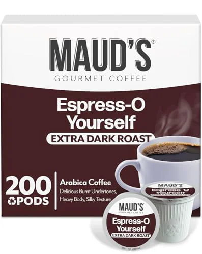 Reliable Espresso Dark Roast Coffee Pods 200 Count Authentic