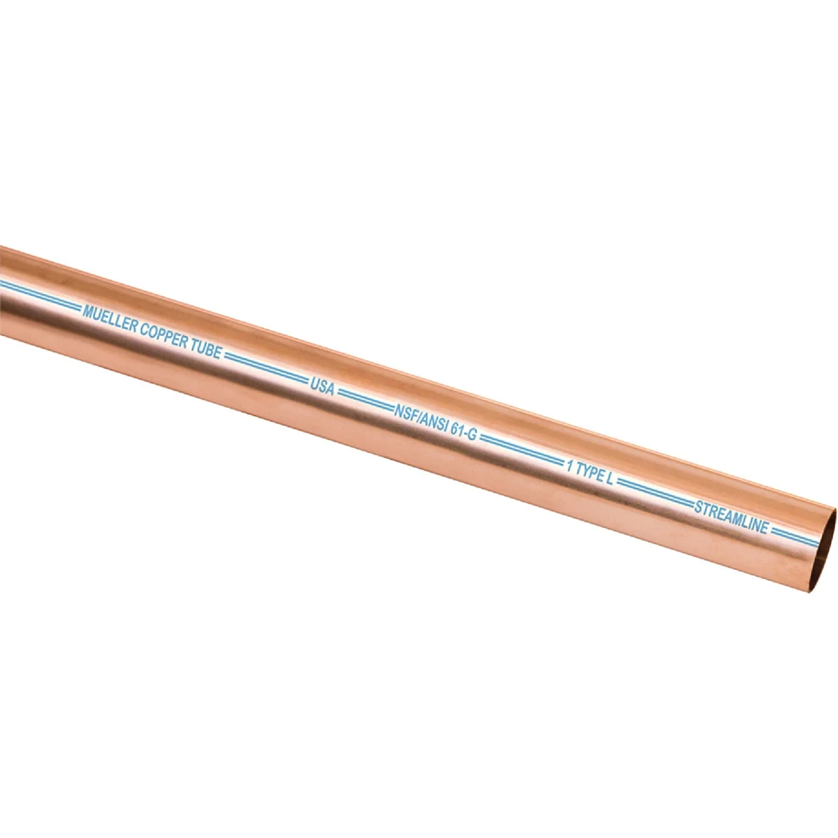 Casual Mueller Streamline 1 In. ID x 10 Ft. Type L Copper Pipe Specialty