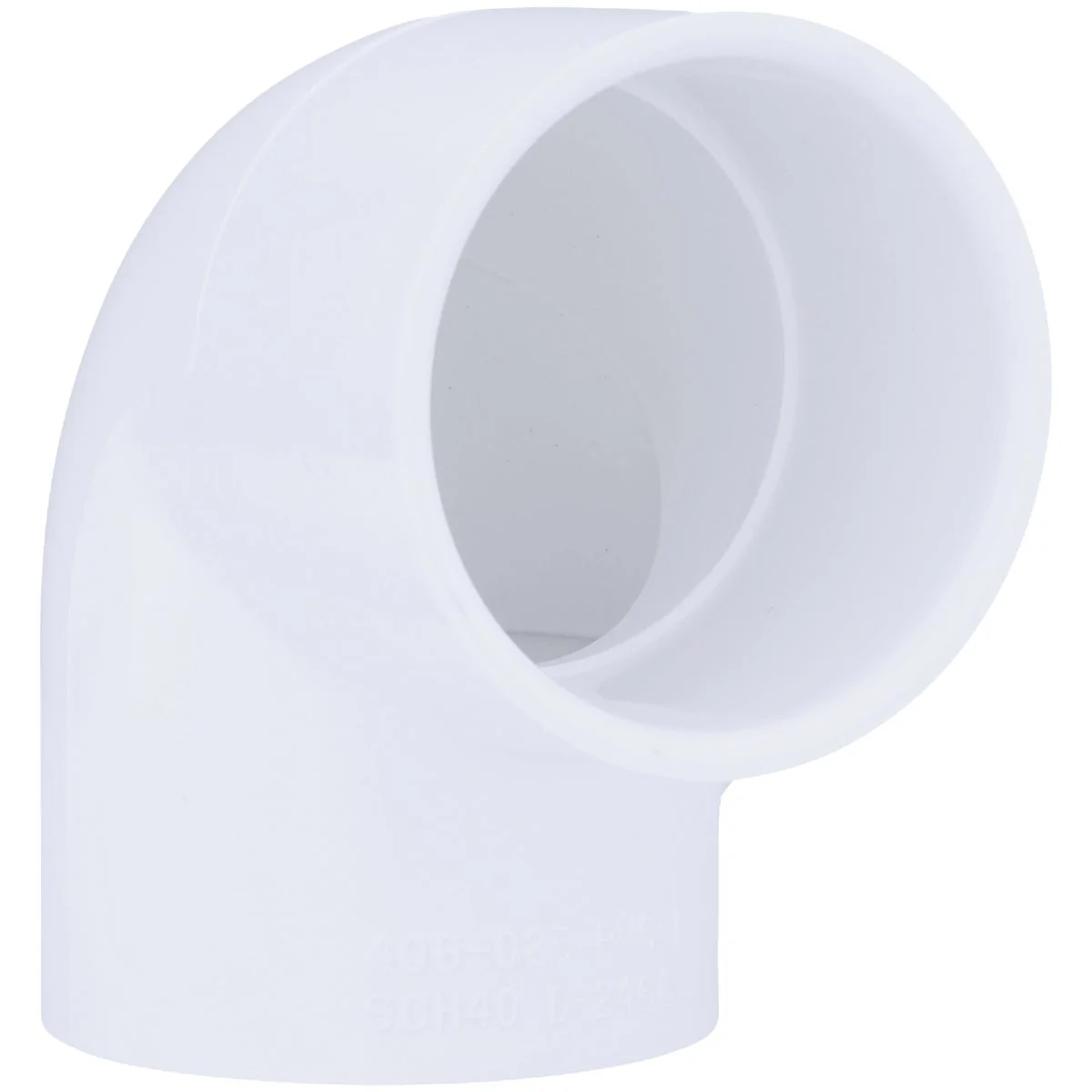 Authentic Charlotte Pipe 2-1 2 In. Slip x Slip Schedule 40 90 Deg. PVC Elbow 1 4 Bend Trendy
