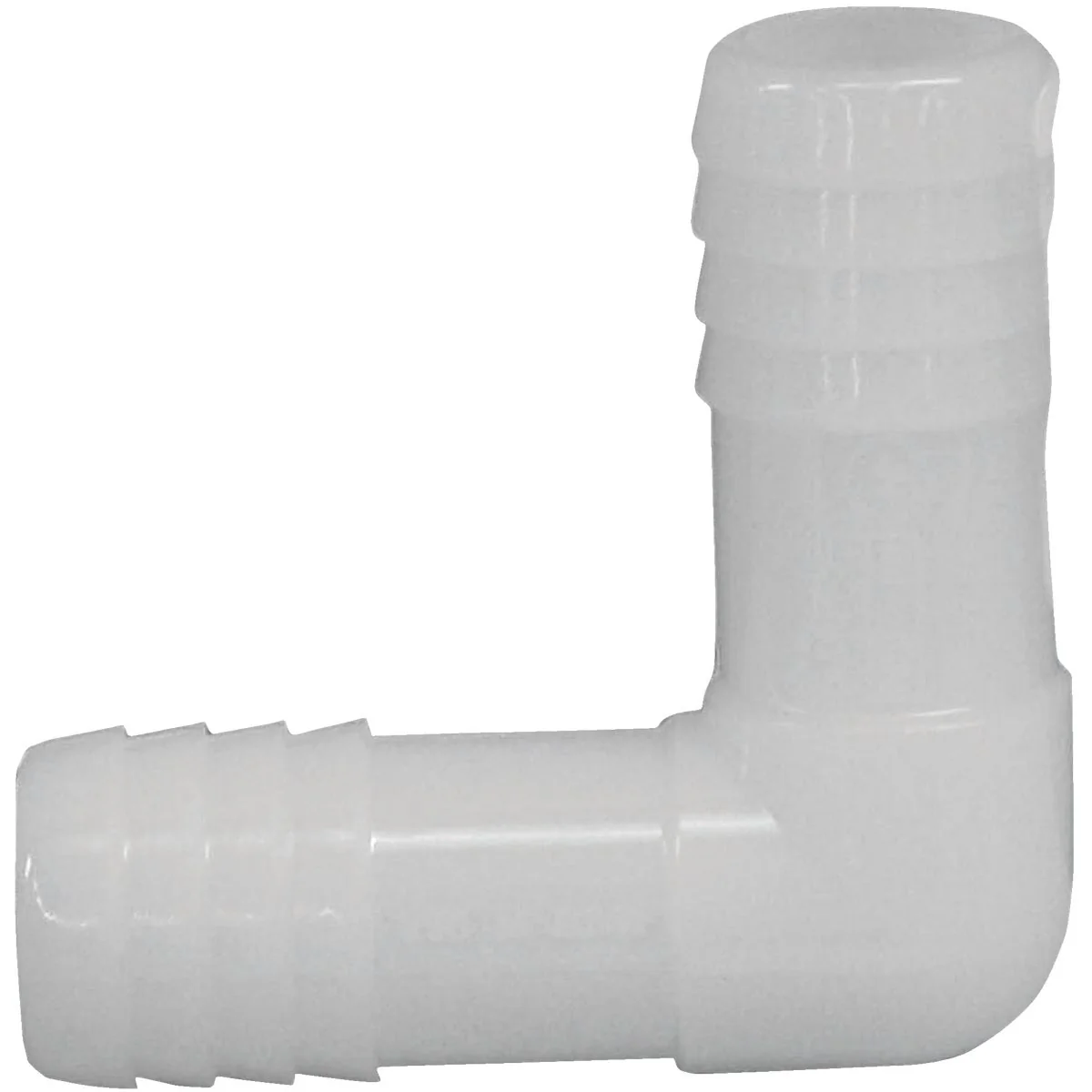 Smooth Boshart 3 4 In. Barb 90 Deg. Nylon Elbow 1 4 Bend Easy-to-Use