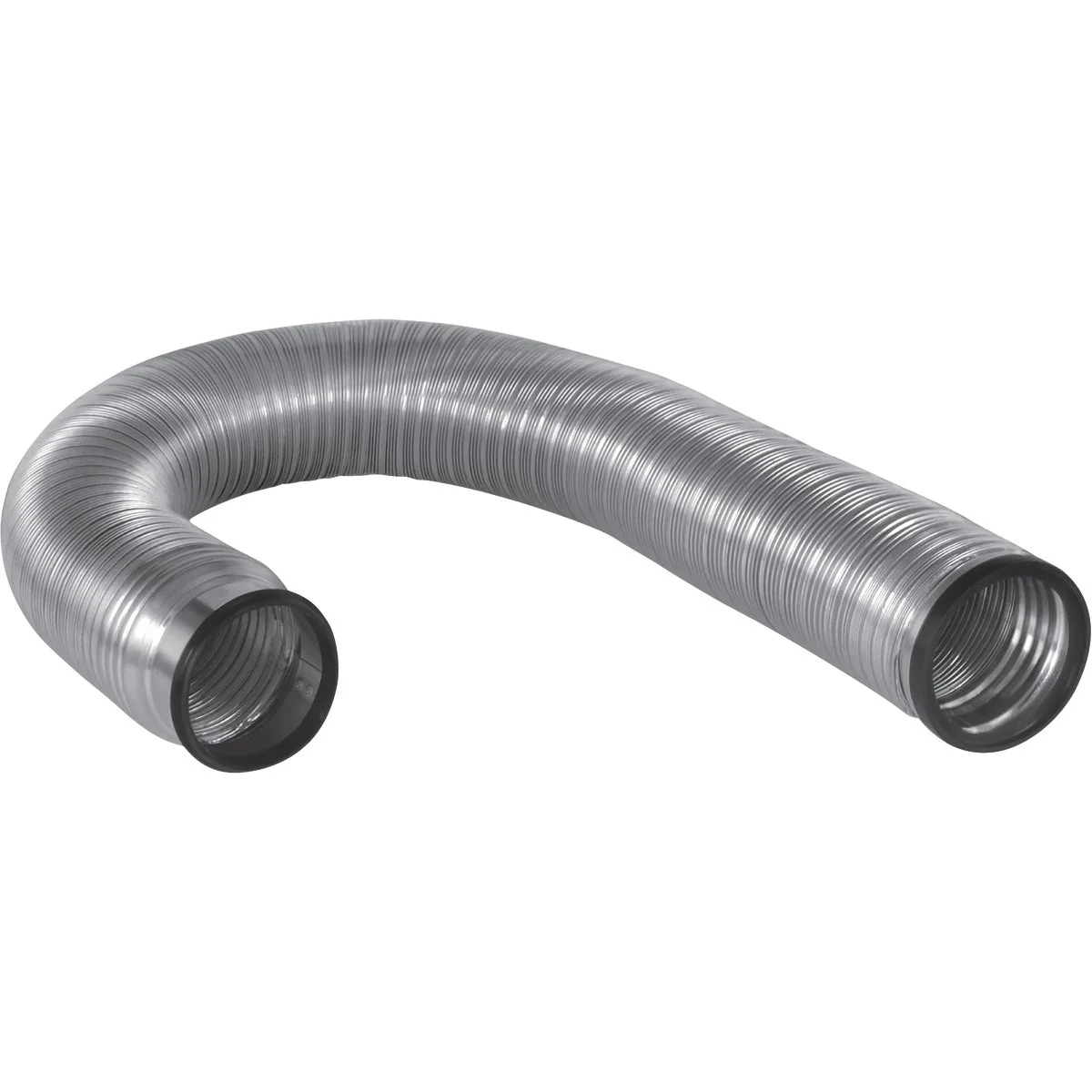 Top-Quality Imperial Quick Connect Hook-Up 4 In. x 6 Ft. Aluminum Semi-Rigid Dryer Duct Verified