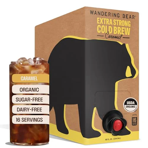 Relaxed Organic Caramel Cold Brew On Tap 96 Fl Oz High-Grade