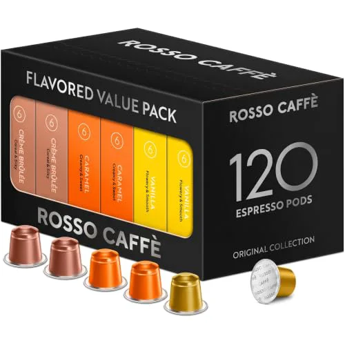 Modern Espresso Pods for Nespresso Machines 120 Count Recyclable