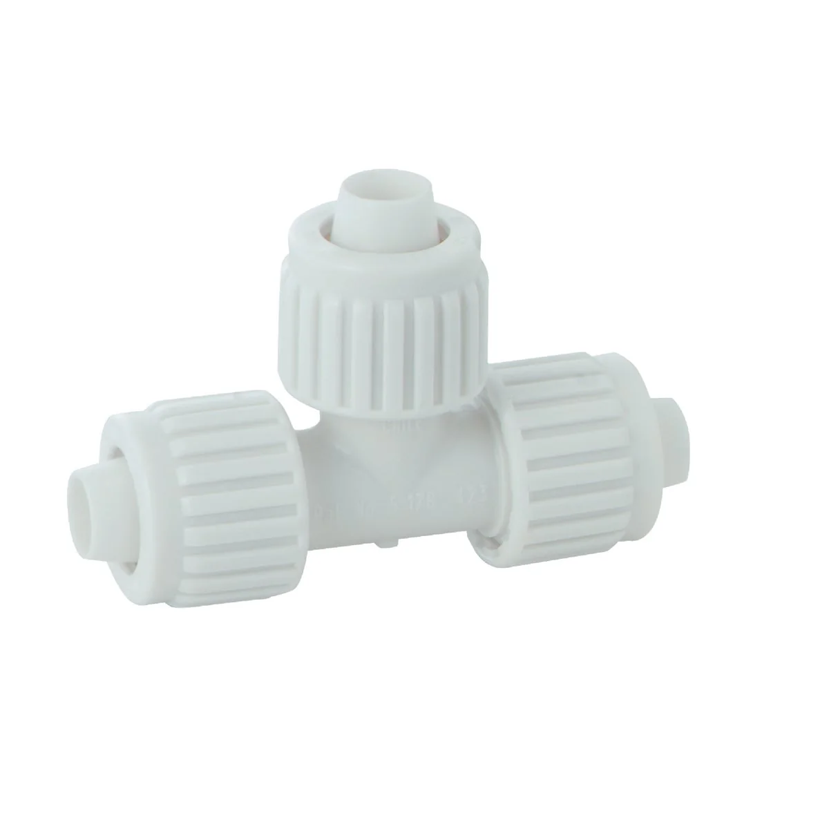 Detailed Flair-it 1 2 In. PEX Schedule 40 PVC Tee High-End