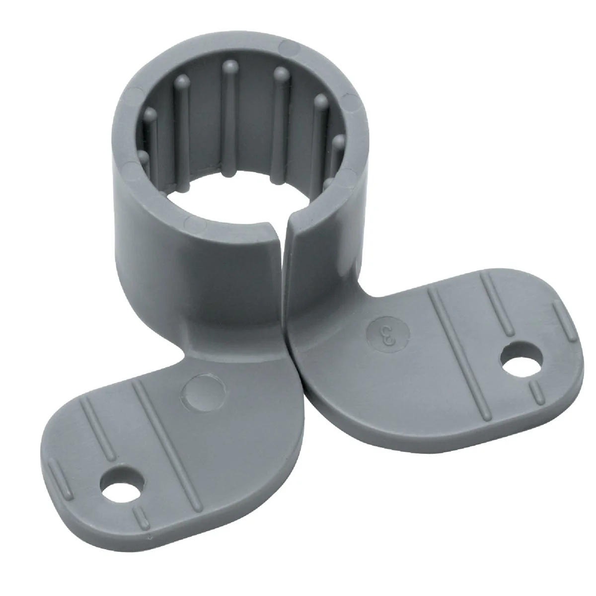Quality Oatey Suspension 3 4 In. Plastic Nail-On Pipe Clamps 6-Pack Durable