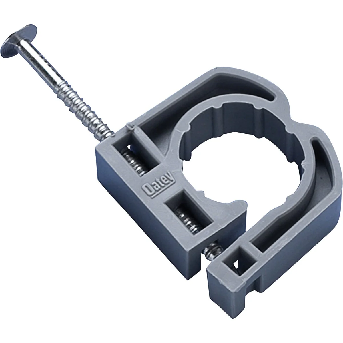 Specialty Oatey Insulator 1 2 In. Plastic Nail-On Pipe Full Clamp 12-Pack Trendy
