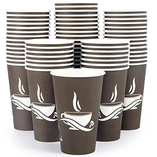 Certified 210 Pack 16 oz Paper Cups Effective