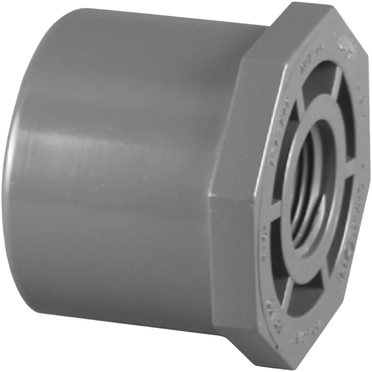 Exceptional Charlotte Pipe 3 4 In. Spigot x 1 2 In. FIP Schedule 80 Reducing PVC Bushing Advanced