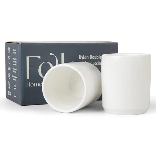 Reusable Dylan Cappuccino Cups 2 Count Expertly Made