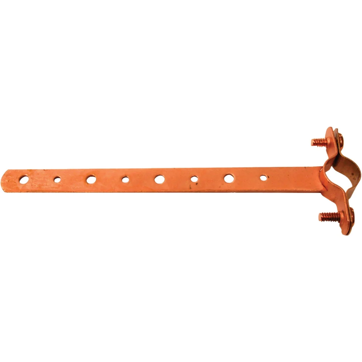 Advanced Oatey 3 4 In. x 6 In. Copper-Coated Pipe Hanger Strap Reliable
