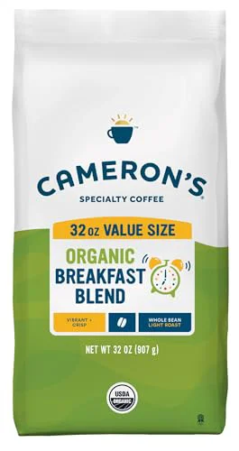 Sustainable Roasted Whole Bean Coffee 32 Ounce First-Class