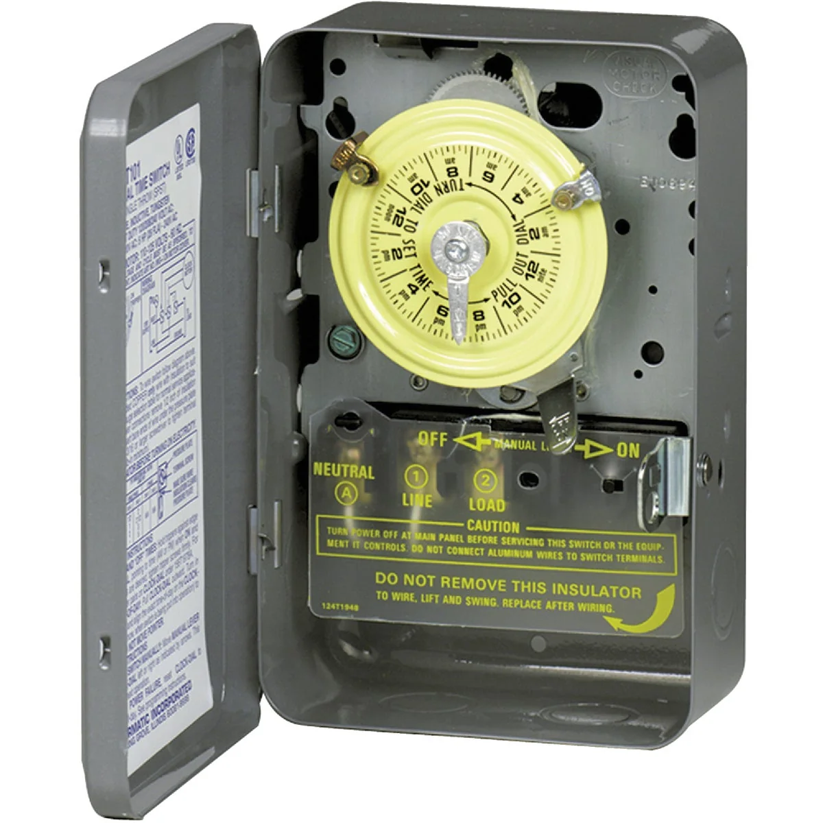Sustainable Intermatic 125V 40A 4000W DPST Timer Modern