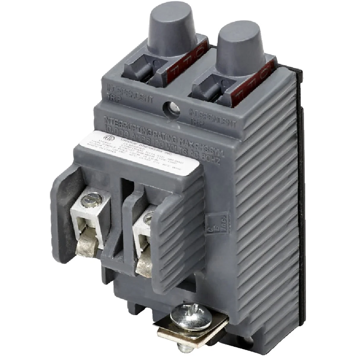 Functional Connecticut Electric 20A 20A Twin Single-Pole Standard Trip Packaged Circuit Breaker For Pushmatic Exceptional