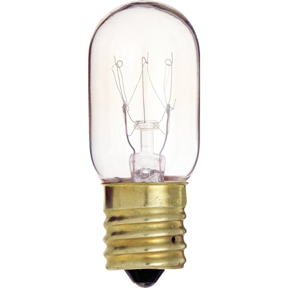 Advanced Satco 15W Clear Intermediate Base T7 Incandescent Tubular Appliance Light Bulb Top-Quality