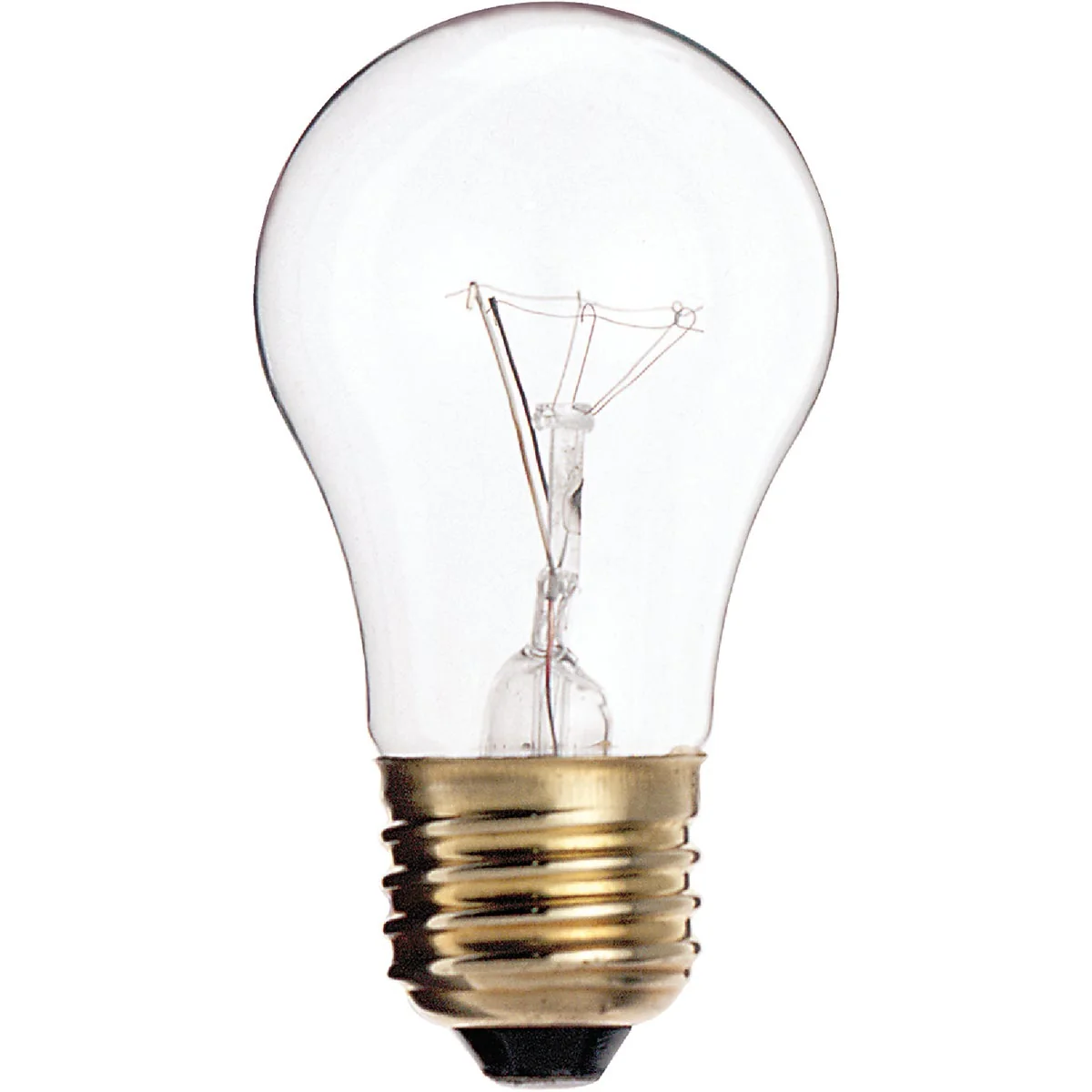 Verified Satco 40W Clear Medium A15 Incandescent Appliance Light Bulb High-End