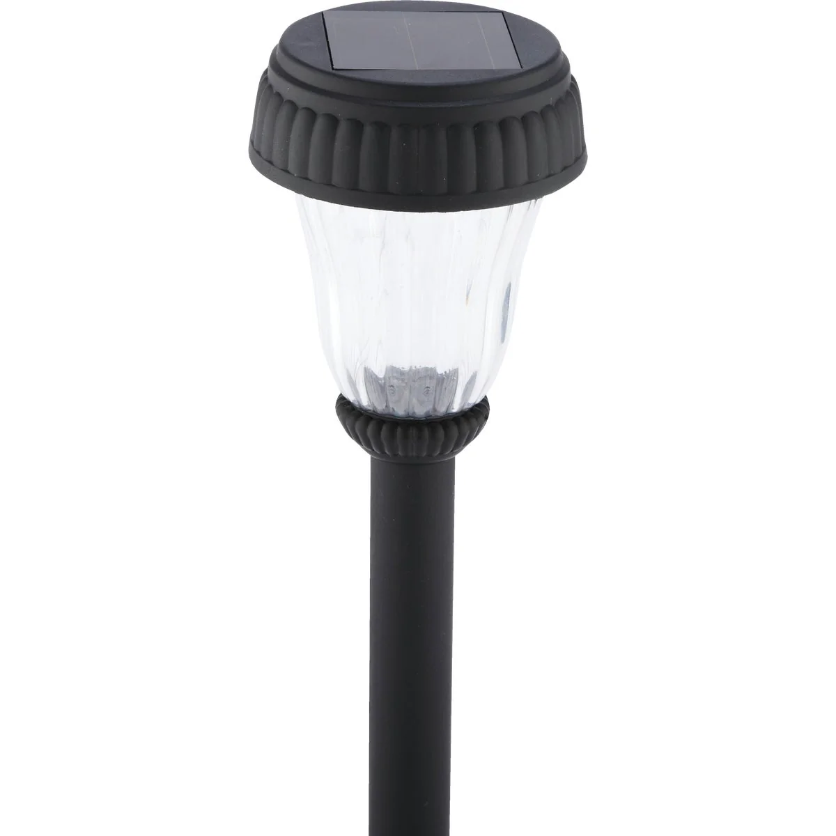 Sophisticated Outdoor Expressions Black 2.10 Lumens Plastic Solar Path Light Convenient