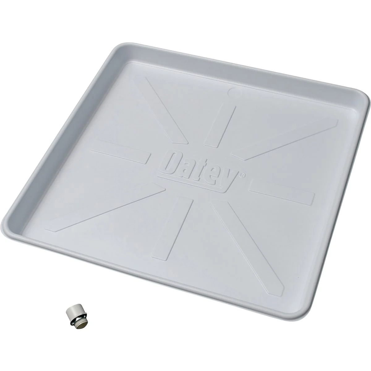 Fast Oatey 28 In. x 30 In. Plastic Washing Machine Drain Pan Long-Lasting