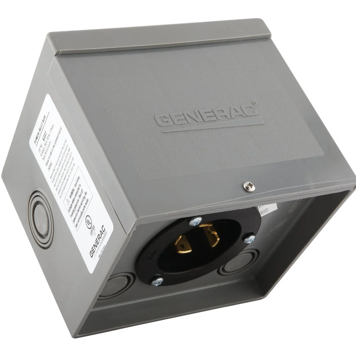 Smart Resin 30A Generator Power Inlet Box Modern