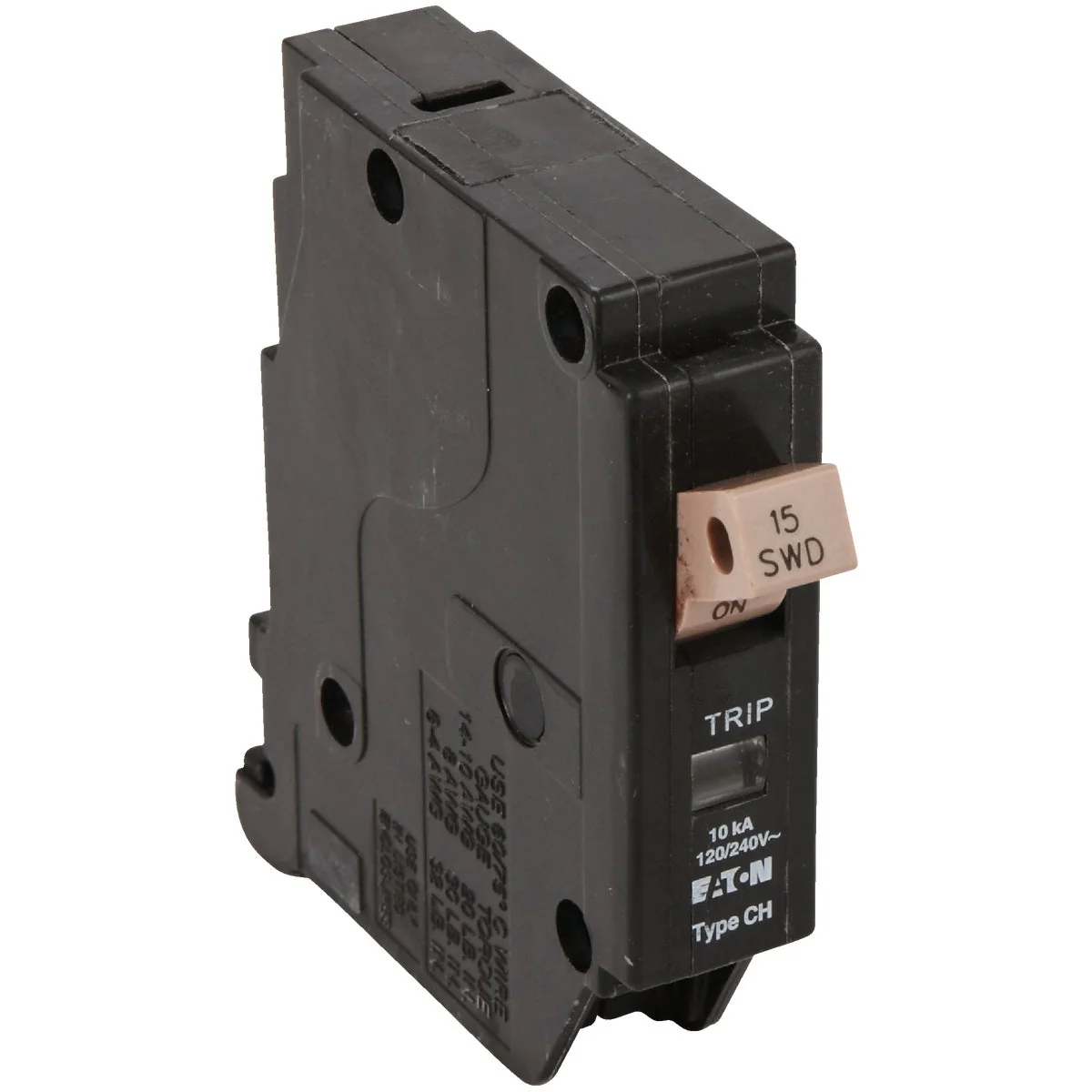 Stylish Eaton CHF 15A Single-Pole Standard Trip Circuit Breaker User-Friendly