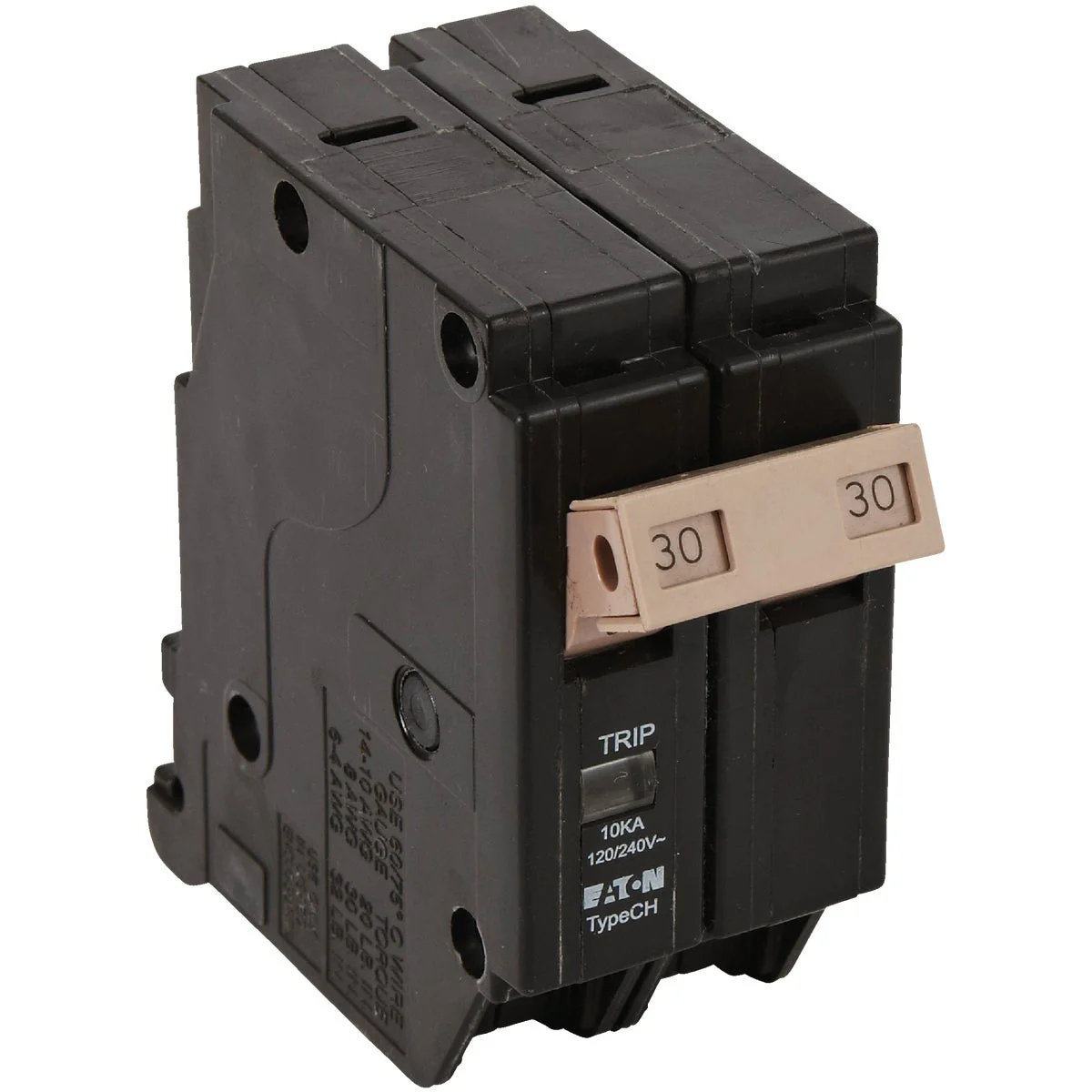 Authentic Eaton CHF 30A Double-Pole Standard Trip Circuit Breaker Modern
