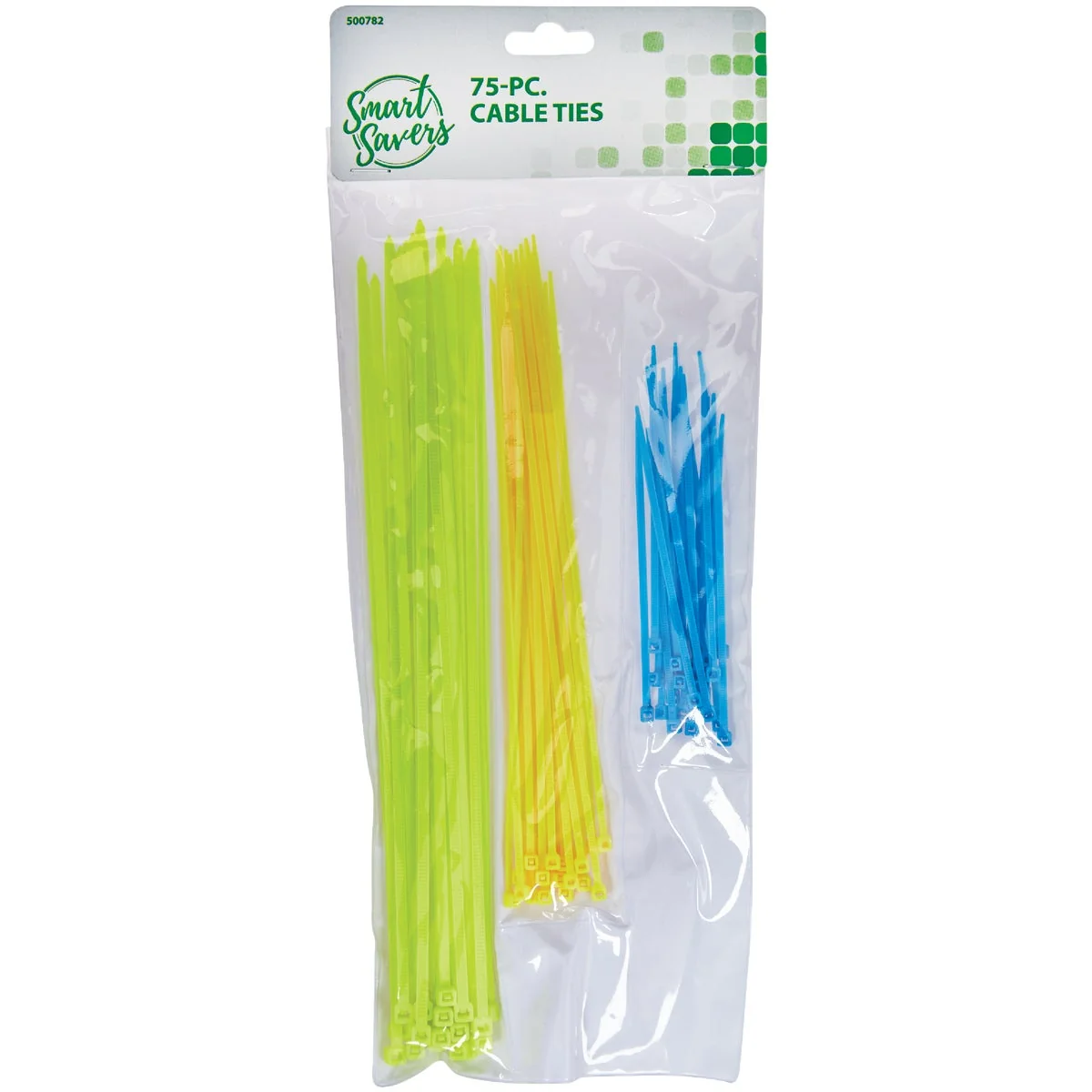 Certified Smart Savers Self-Locking Nylon Cable Tie 75-Piece Contemporary