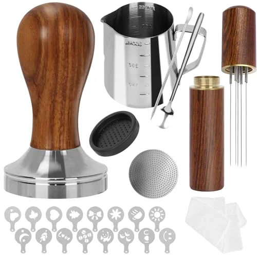 Effective 51mm Coffee Tamper Set 24PCS Espresso Accessories Kit Dependable