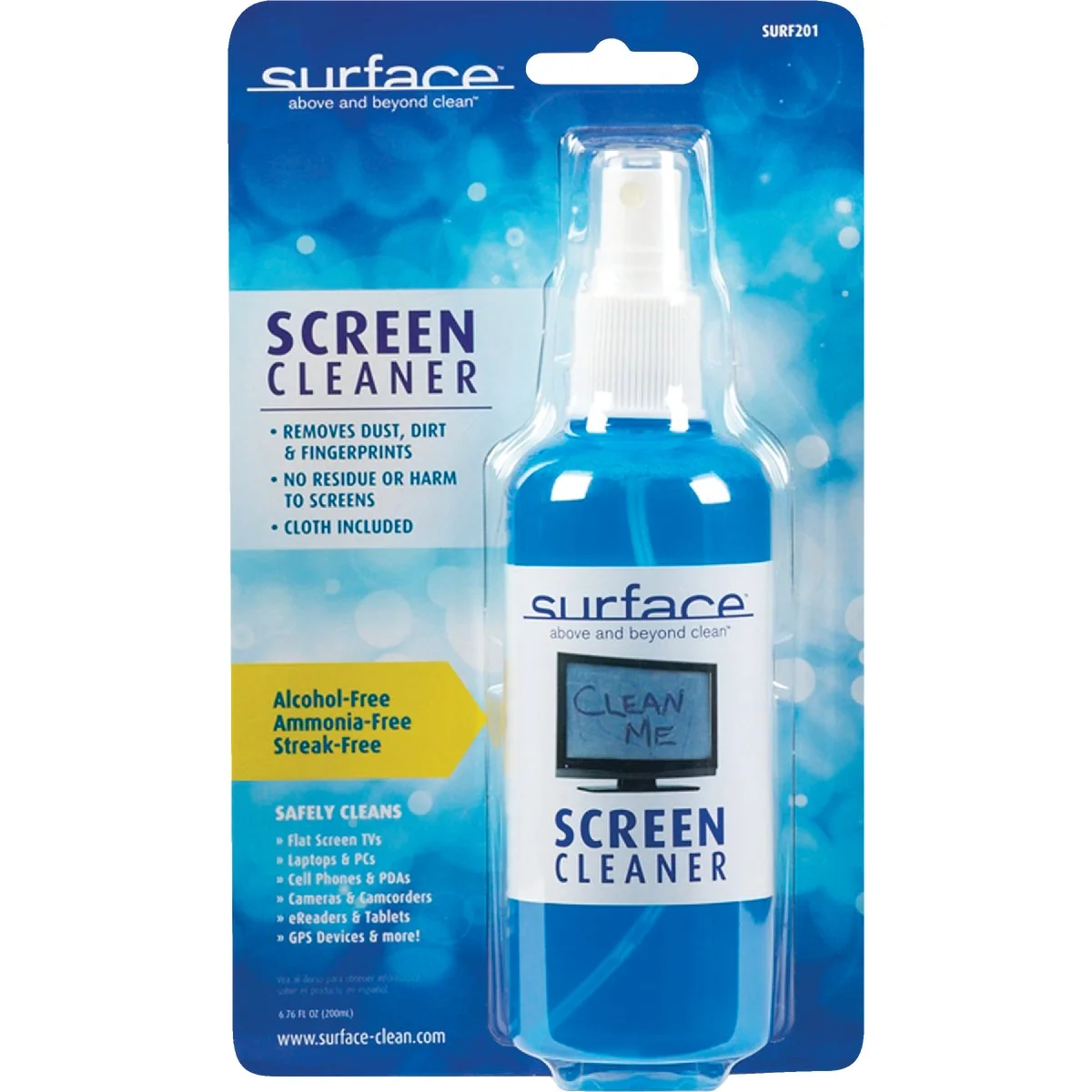 Trendy RCA Surface 6.76 Oz. Video LCD TV Screen Cleaner Responsible