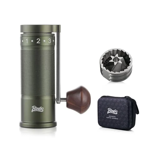Recyclable Manual Coffee Grinder Manual Foldable Handle Solid