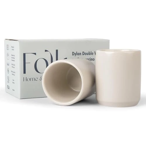 Next-Generation Dylan Cappuccino Cups 2 Count Reusable