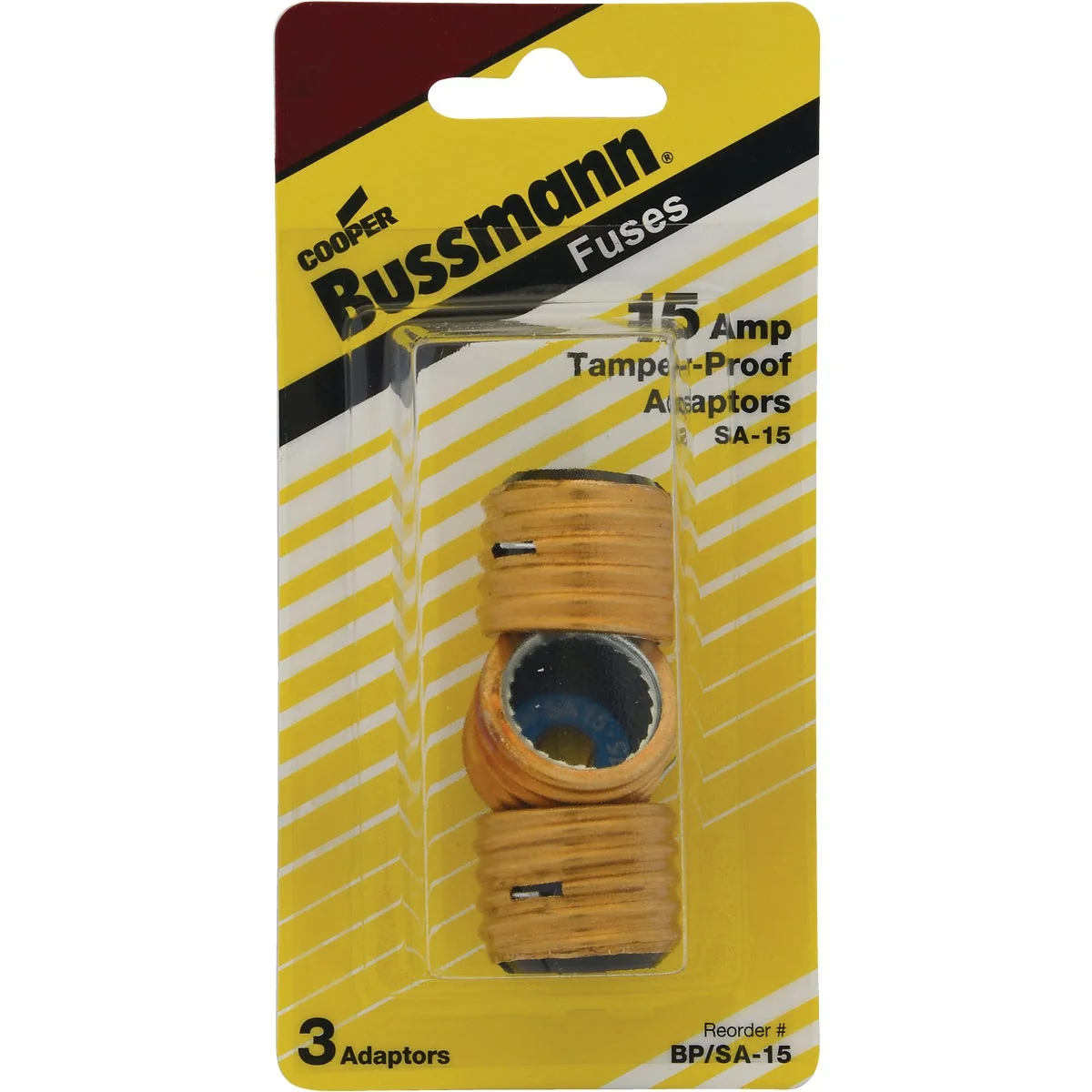 Carefully Designed Bussmann Plug Rejection S-8 S-10 S-15 Fuse Adapter 3-Pack Sophisticated