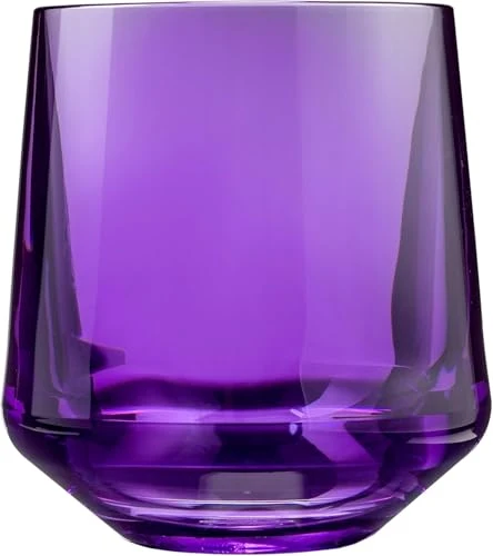 Recyclable Unbreakable Stemless Wine Glasses 4 Count Crafted