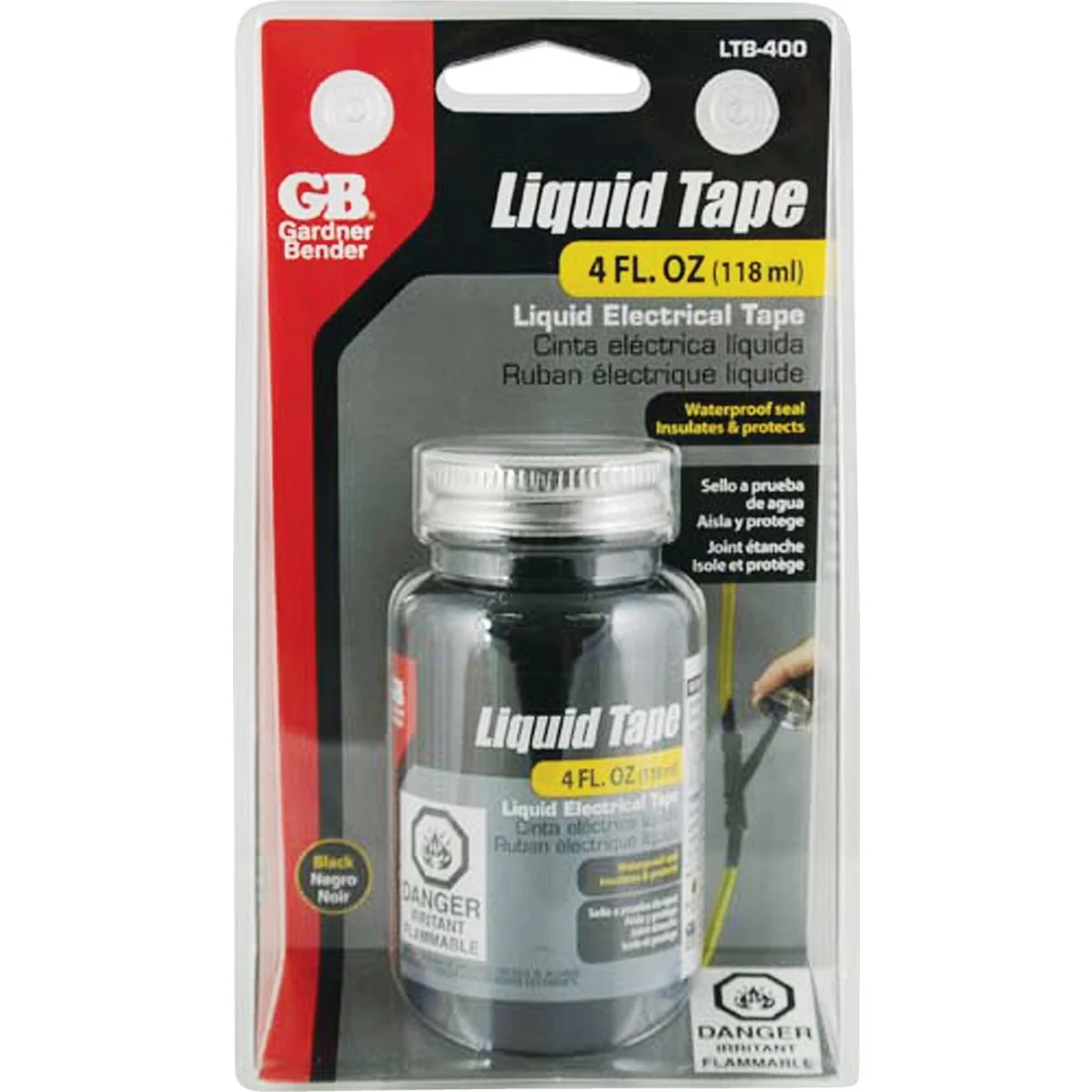 Elegant Gardner Bender 4 Oz. Black Electrical Liquid Tape Smart