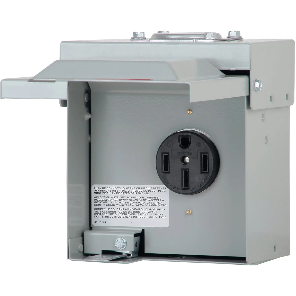Smart Eaton 50A NEMA 14-50R 125V 250V RV Utility Power Outlet Certified