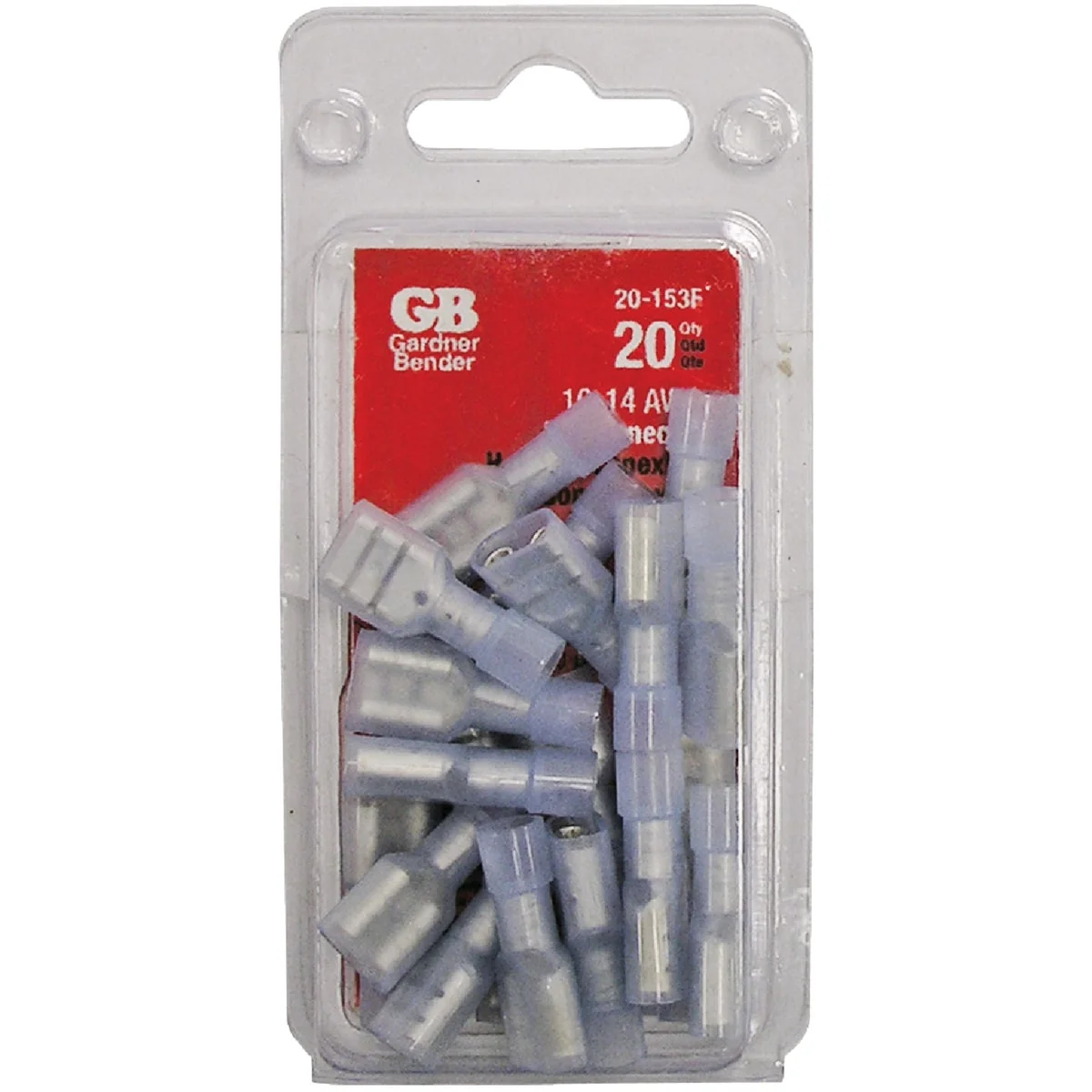 Comfortable Gardner Bender 16 to 14 AWG Female Blue Fully-Insulated Disconnect 20-Pack Trendy