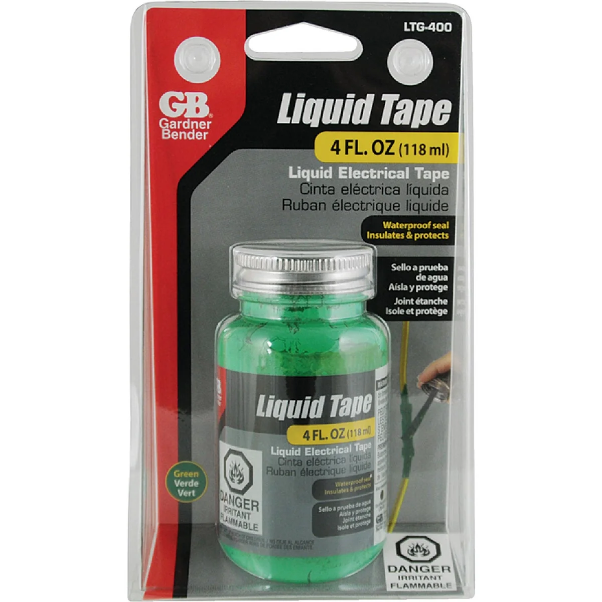 Trusted Gardner Bender 4 Oz. Green Electrical Liquid Tape Refined