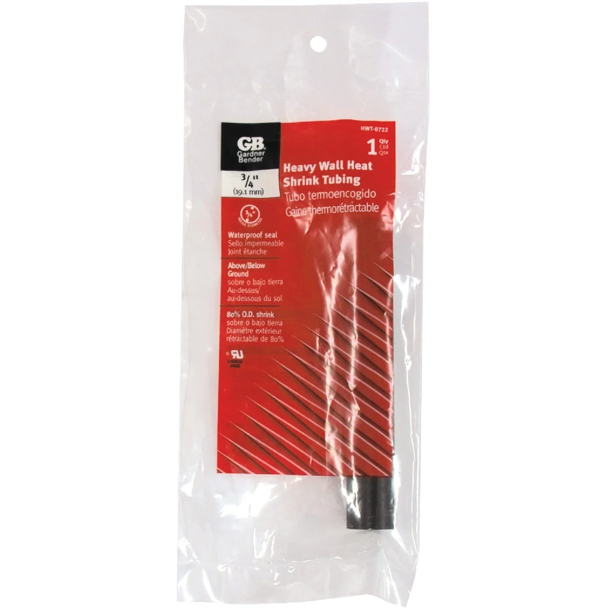 Fine Gardner Bender Heavy-Wall 3 4 In. x 6 In. Heat Shrink Tubing Smart