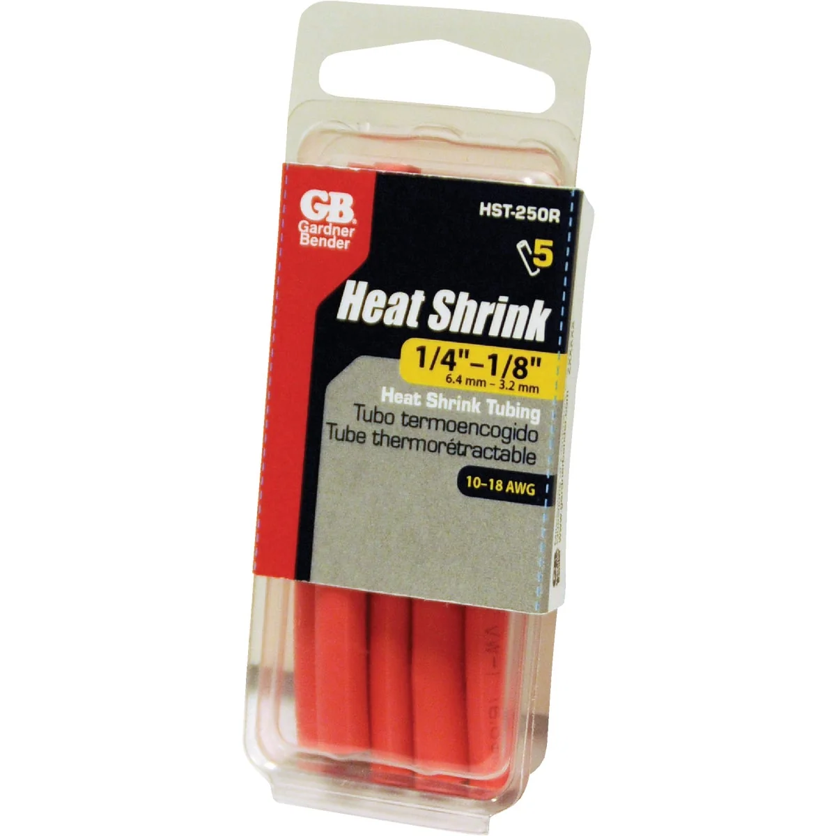 Responsible Gardner Bender Thin-Wall Polyolefin 1 4 In. x 4 In. Heat Shrink Tubing Recyclable