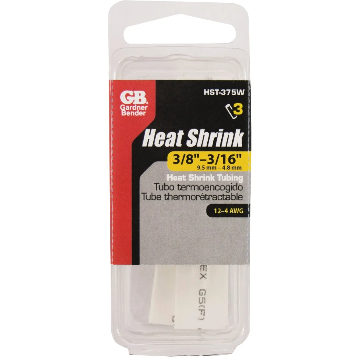 Healthy Gardner Bender Thin-Wall Polyolefin 3 8 In. x 4 In. Heat Shrink Tubing Unique