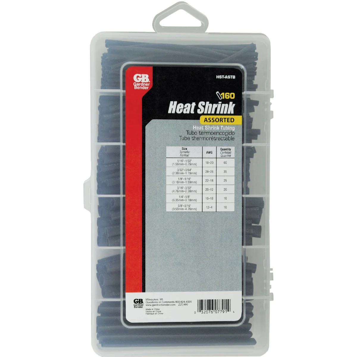 Clean Gardner Bender Thin-Wall Polyolefin 4 In. Heat Shrink Tubing Contractor Pack Safe