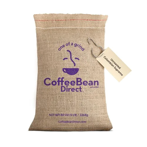Innovative Unroasted Colombian Supremo 80 Ounce Luxury