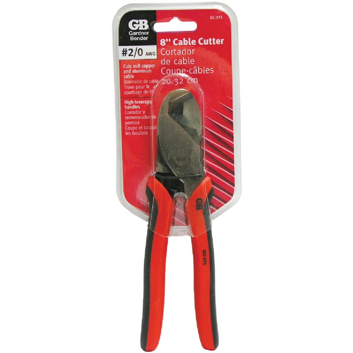 Crafted Gardner Bender High-Leverage 8 In. Cable Cutter Sustainable