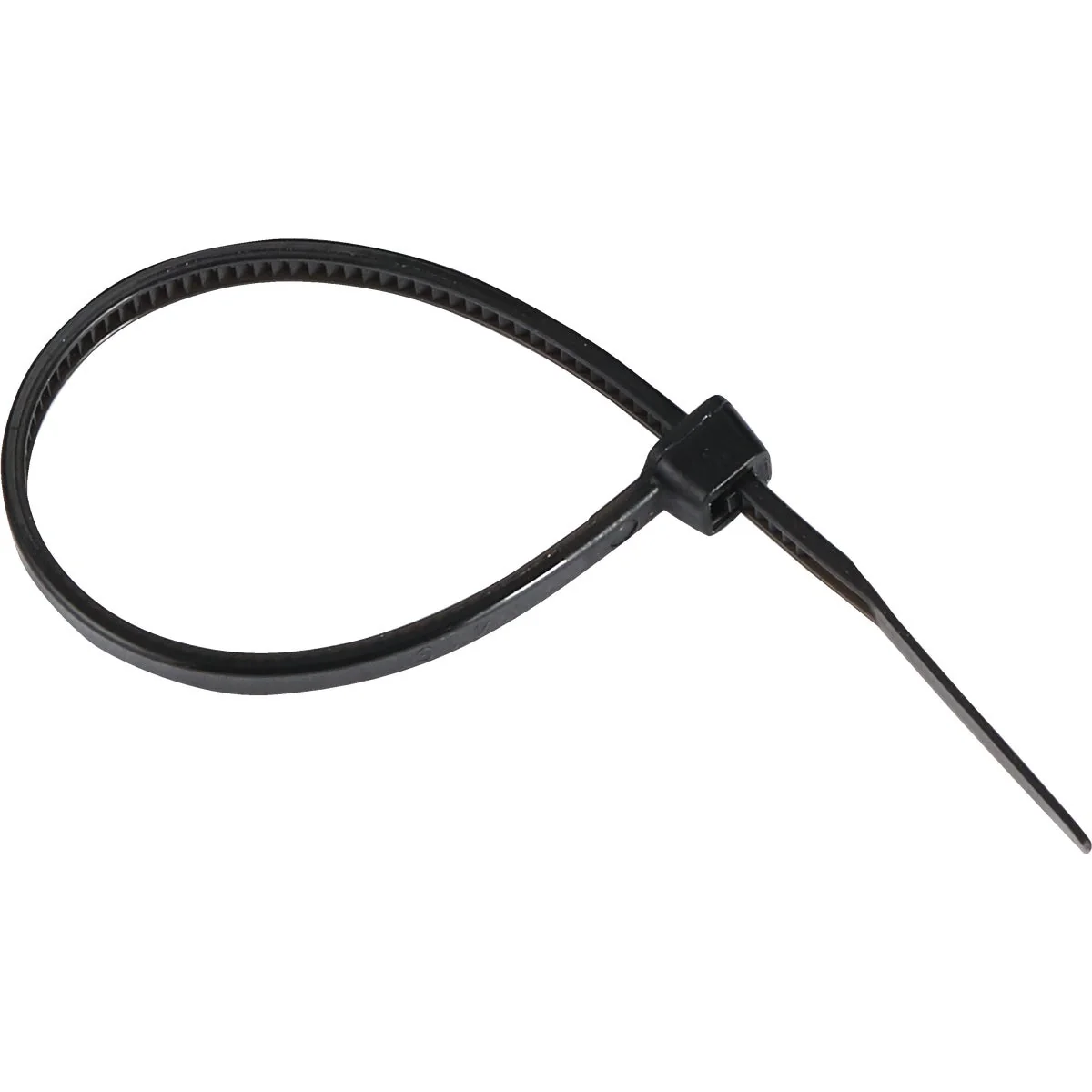 Natural Gardner Bender 4 In. x 0.095 In. Black Nylon Ultra Violet Cable Tie 30-Pack Smart