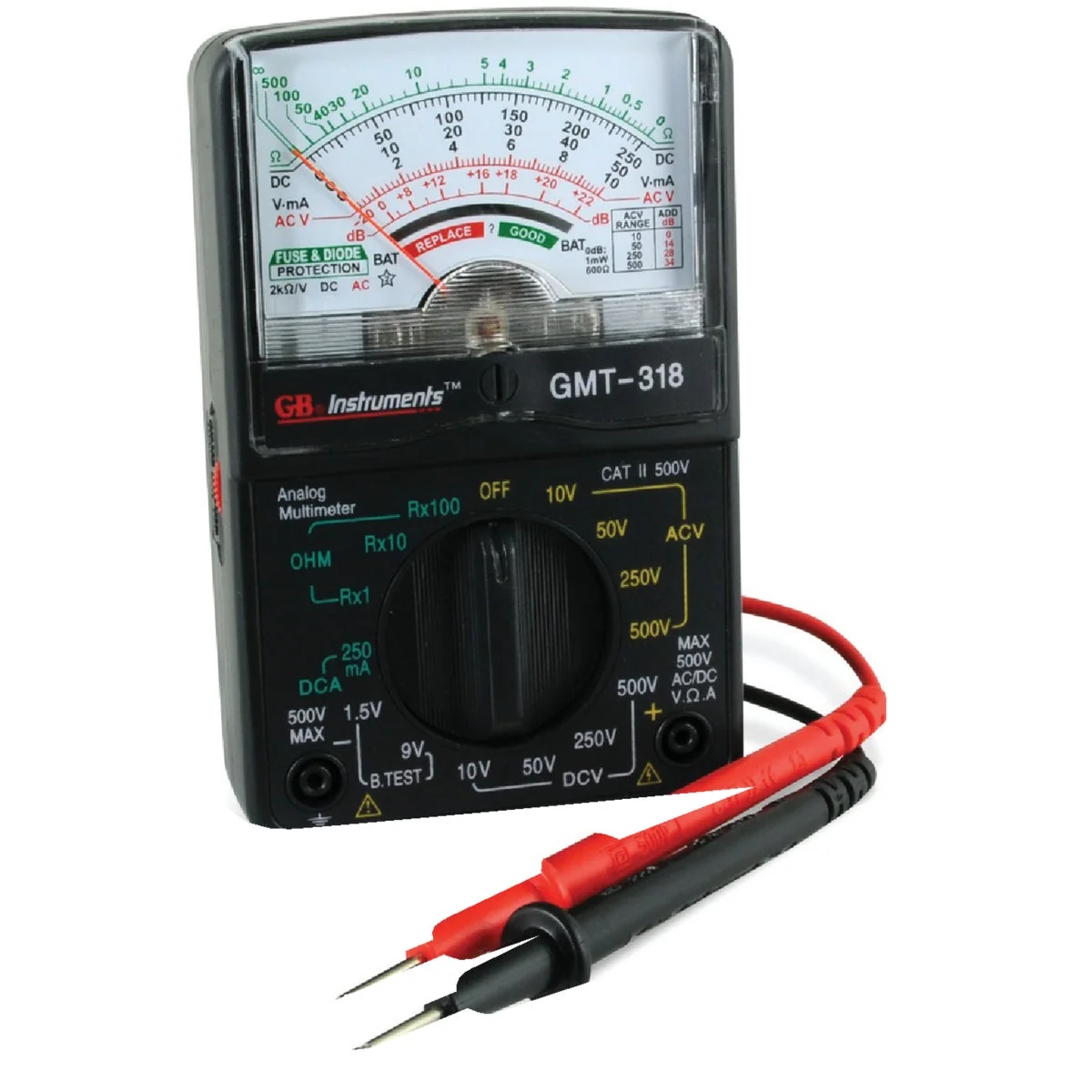 Long-Lasting Gardner Bender Analog 6-Function Multimeter Original Design