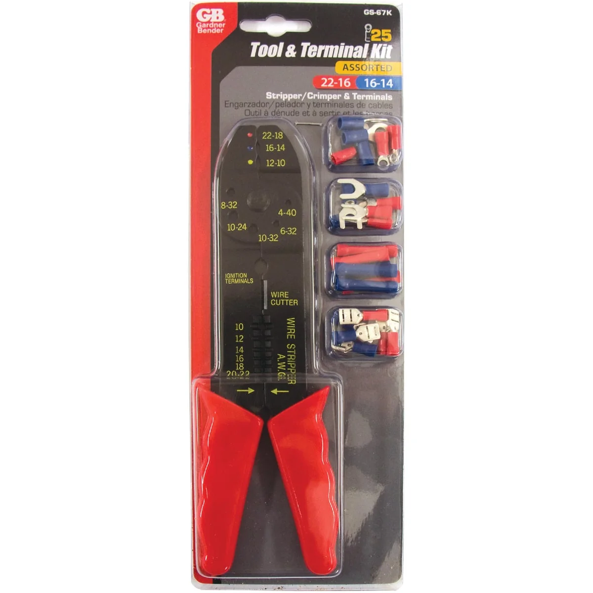 Effective Gardner Bender 22 to 14 AWG 25 Pieces Wire Terminal Kit Fashionable