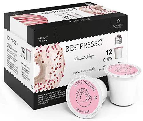 Healthy Coffee Donut Shop Medium Roast Single Serve K 96 Count Excellent