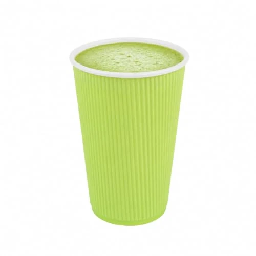 Safe Coffee Cups 500 Pack of 16 oz Ripple Wall Insulated Coffee Cups Non 500 Count Durable